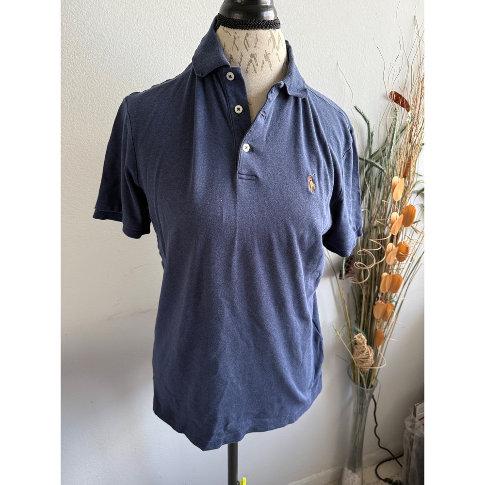 Ralph Lauren‎ Men's Classic Fit Navy Blue Polo Shirt Pony Logo Size S